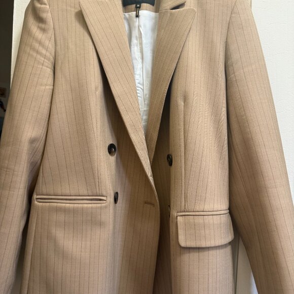 Maje Striped Suit Jacket and Pants - Picture 4 of 16